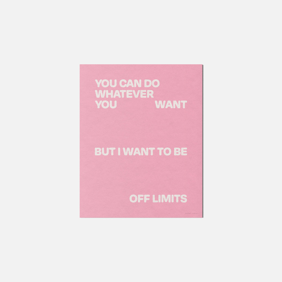 LIMITS PRINT