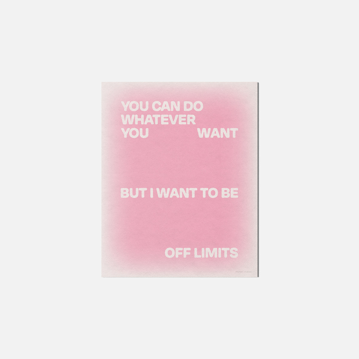 LIMITS PRINT