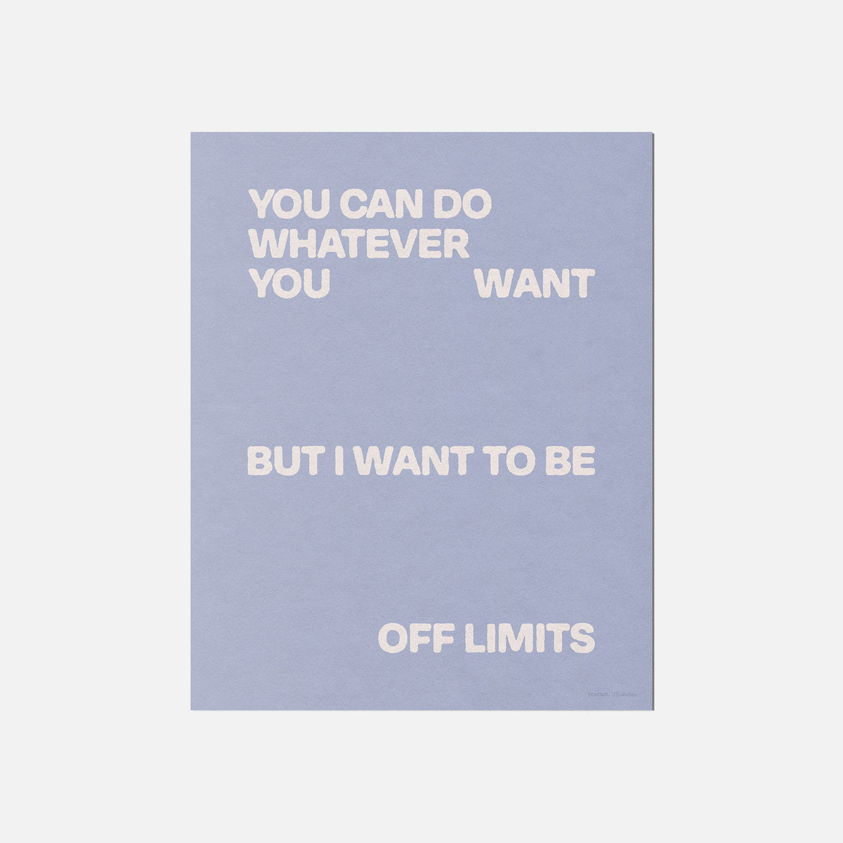 LIMITS PRINT