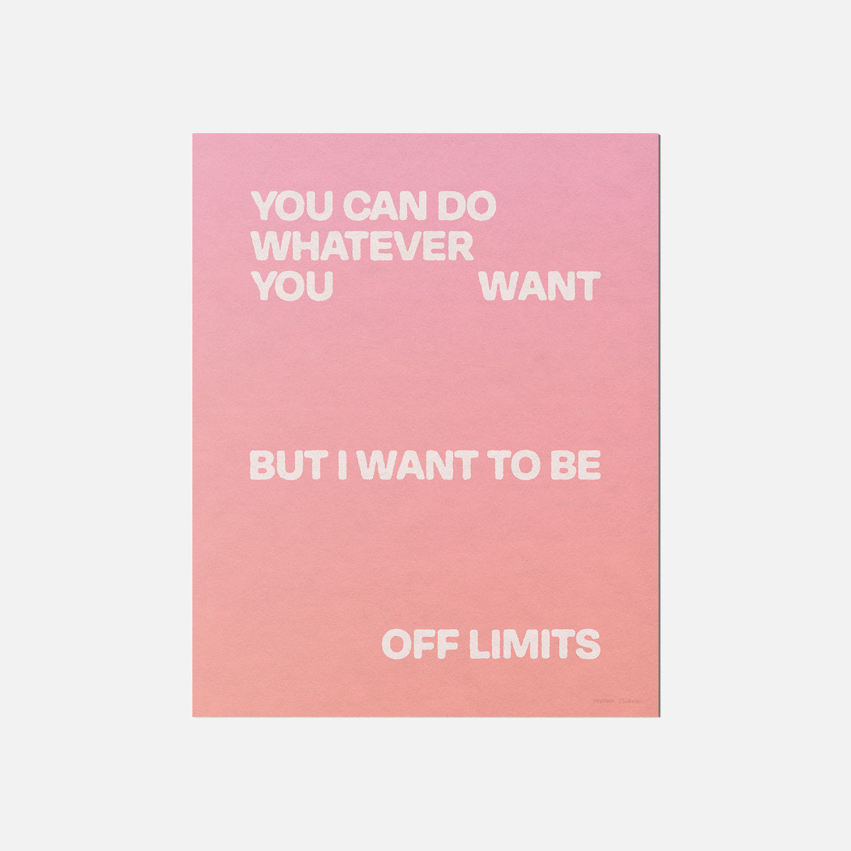 LIMITS PRINT