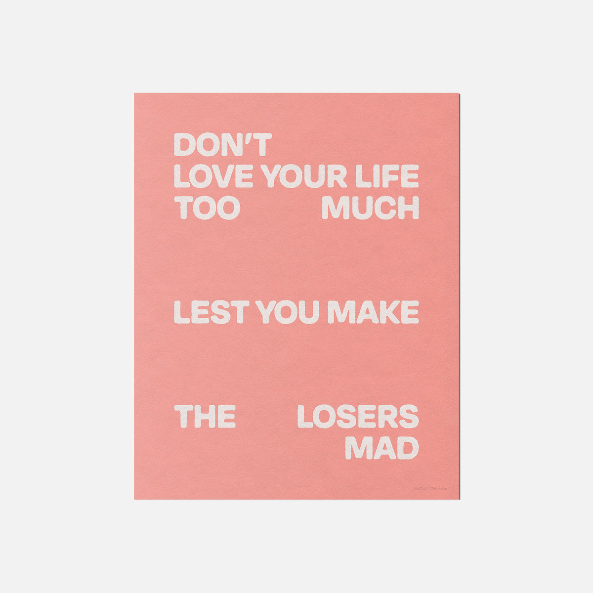 LOSERS PRINT
