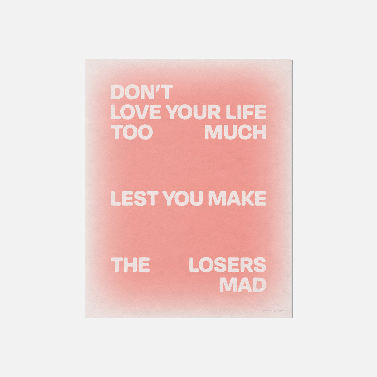 LOSERS PRINT