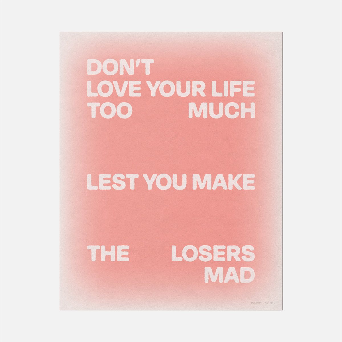 LOSERS PRINT