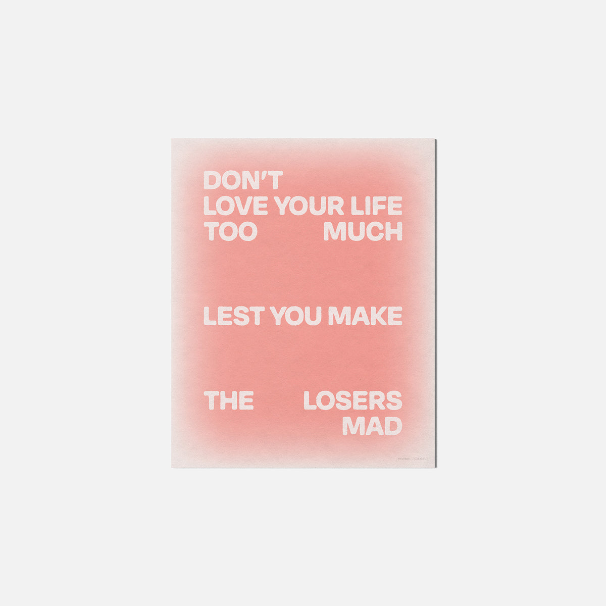 LOSERS PRINT