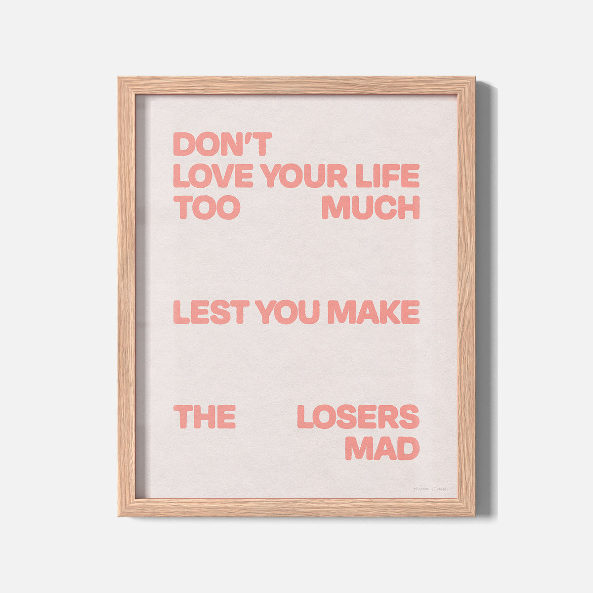 LOSERS PRINT