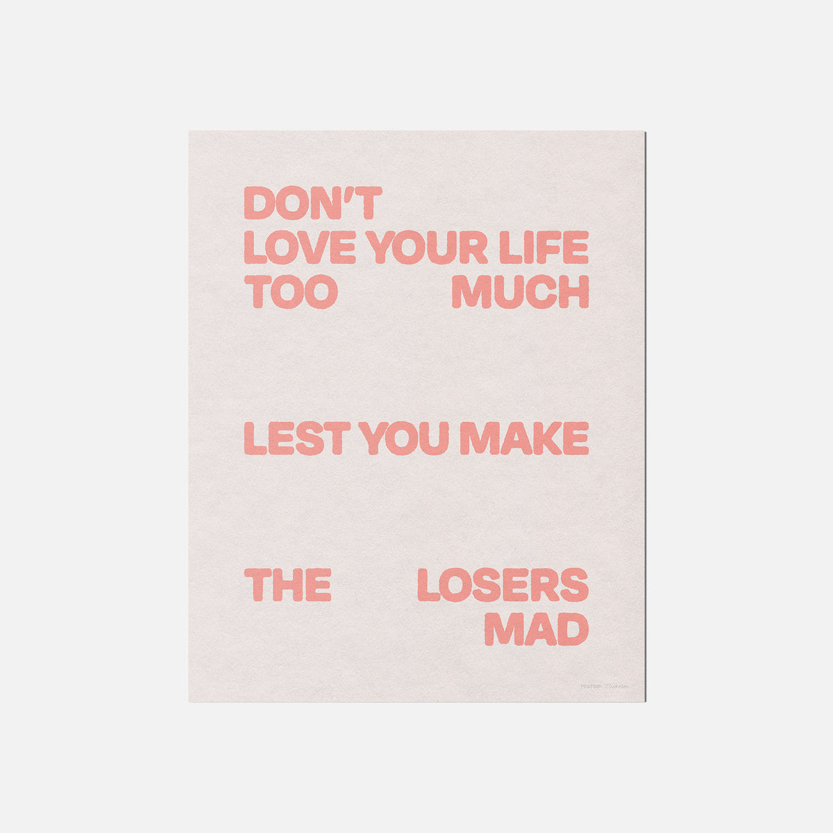 LOSERS PRINT