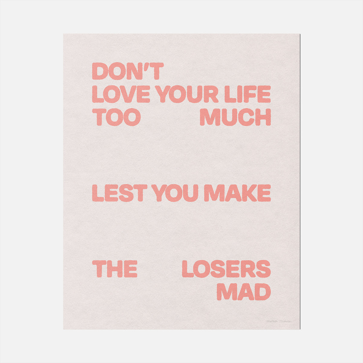 LOSERS PRINT