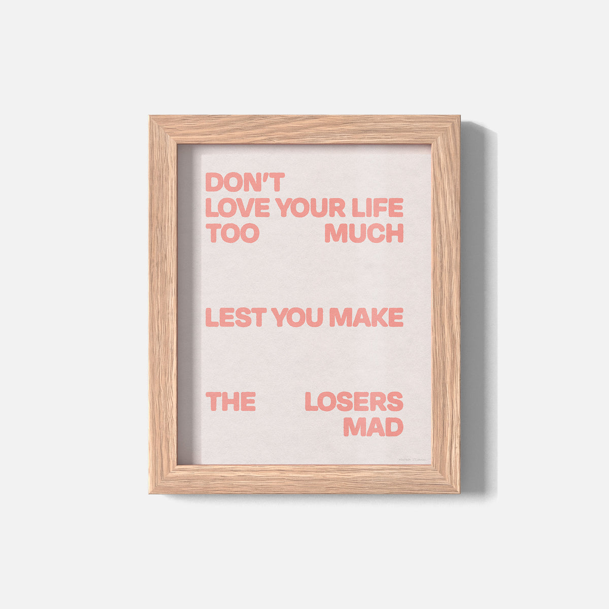 LOSERS PRINT