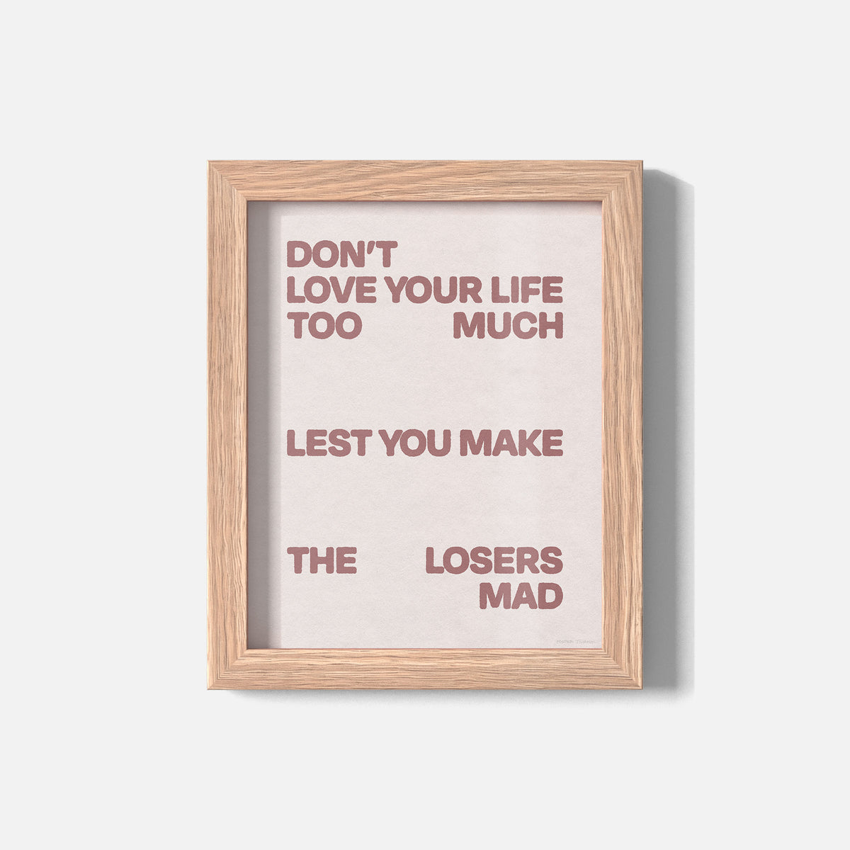 LOSERS PRINT