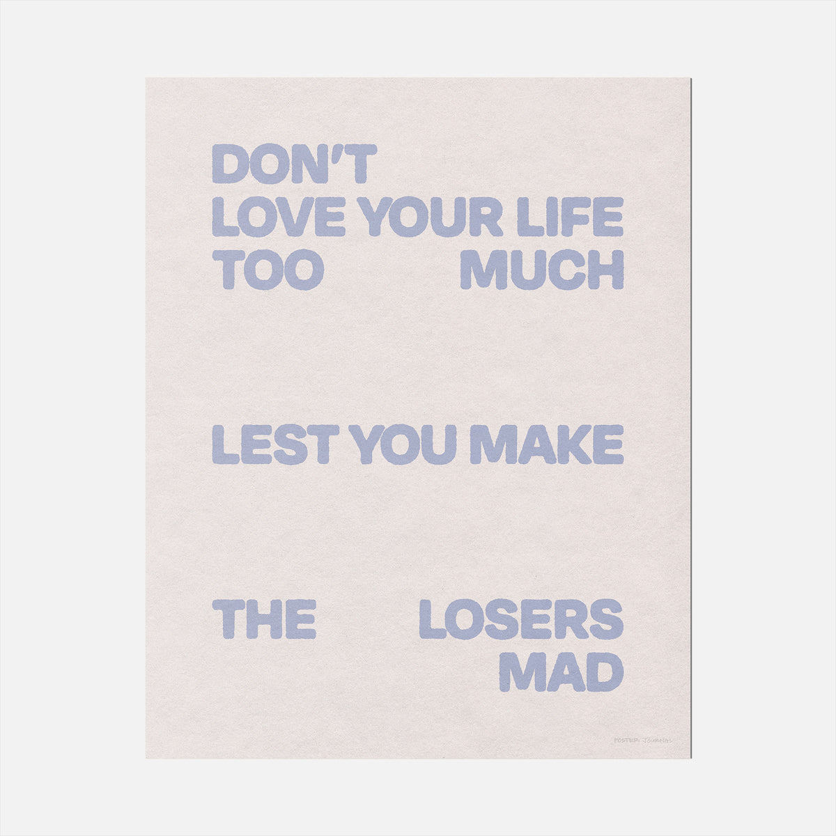 LOSERS PRINT