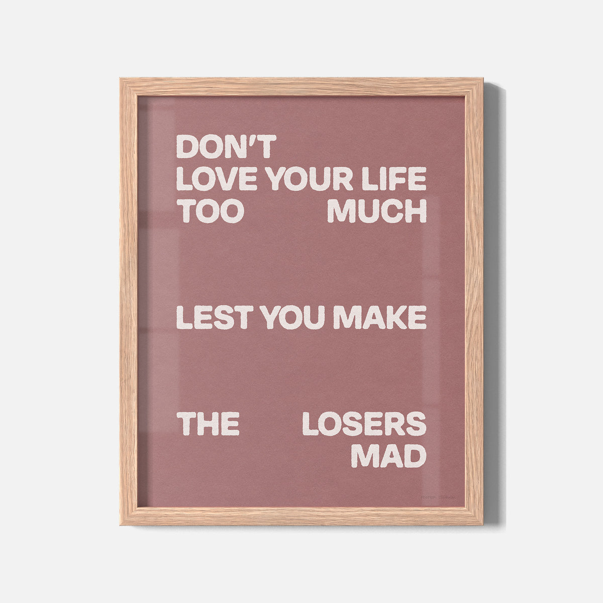 LOSERS PRINT