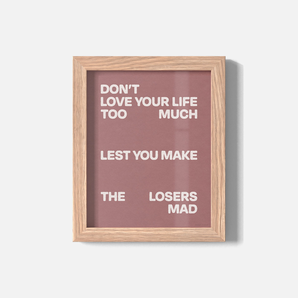 LOSERS PRINT