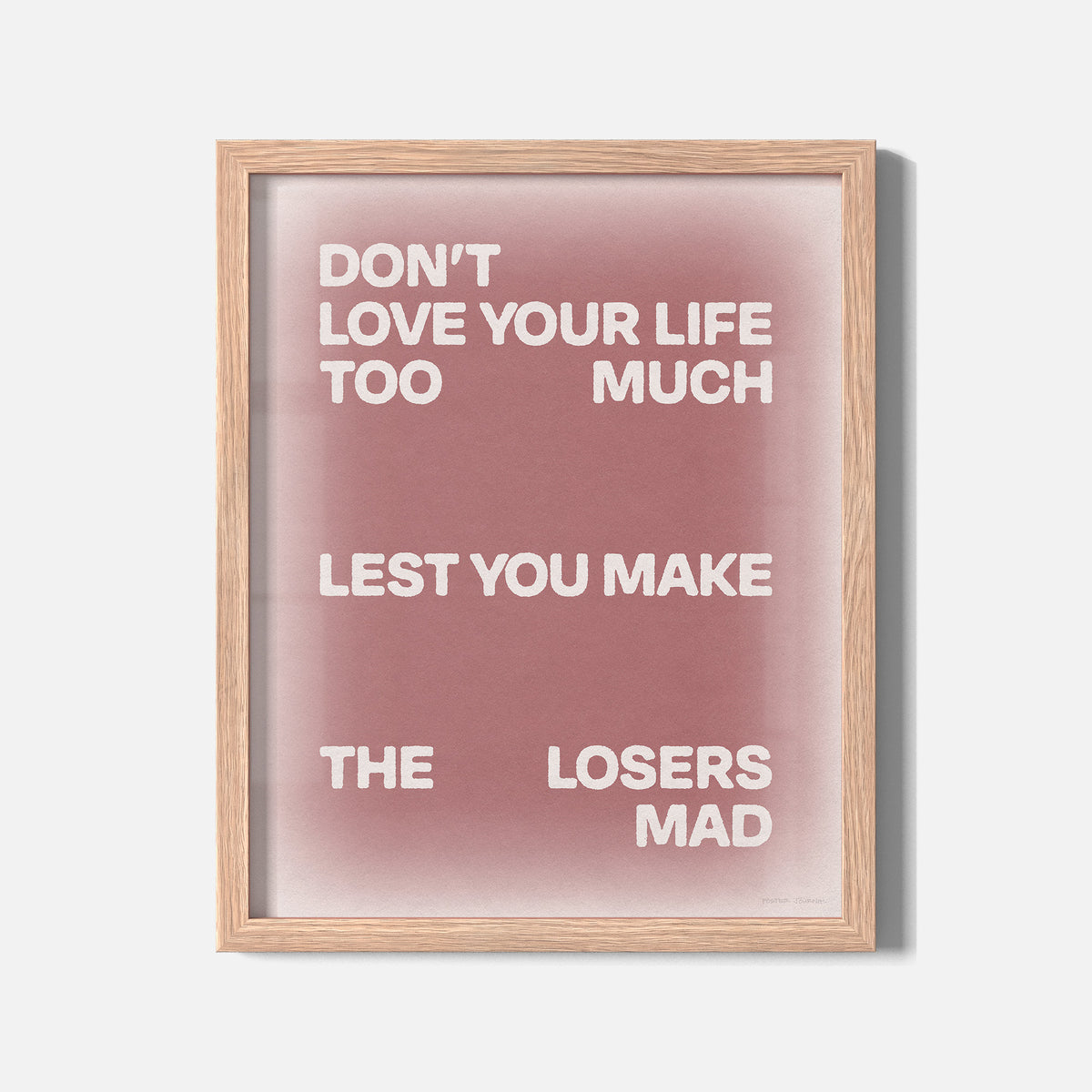 LOSERS PRINT