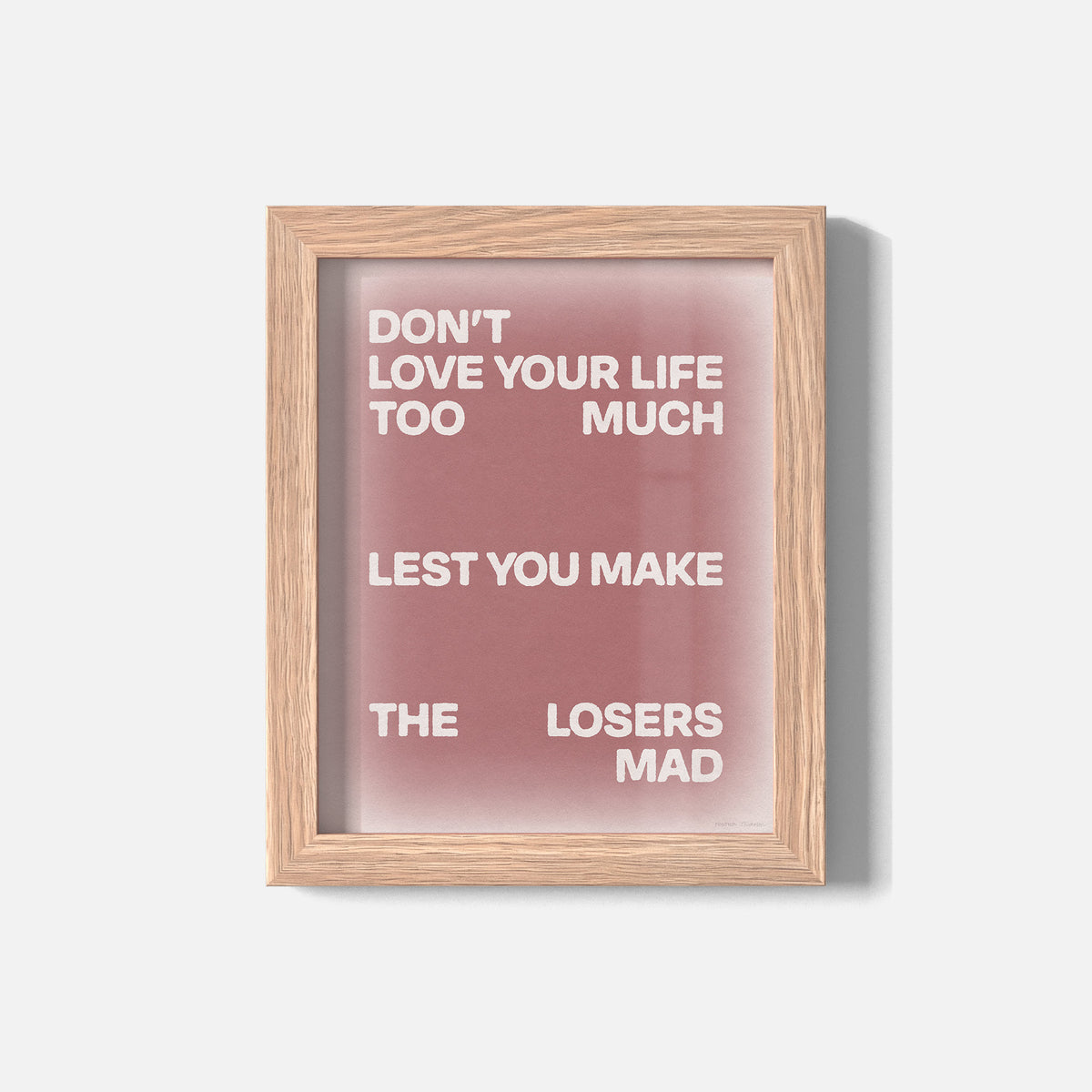 LOSERS PRINT