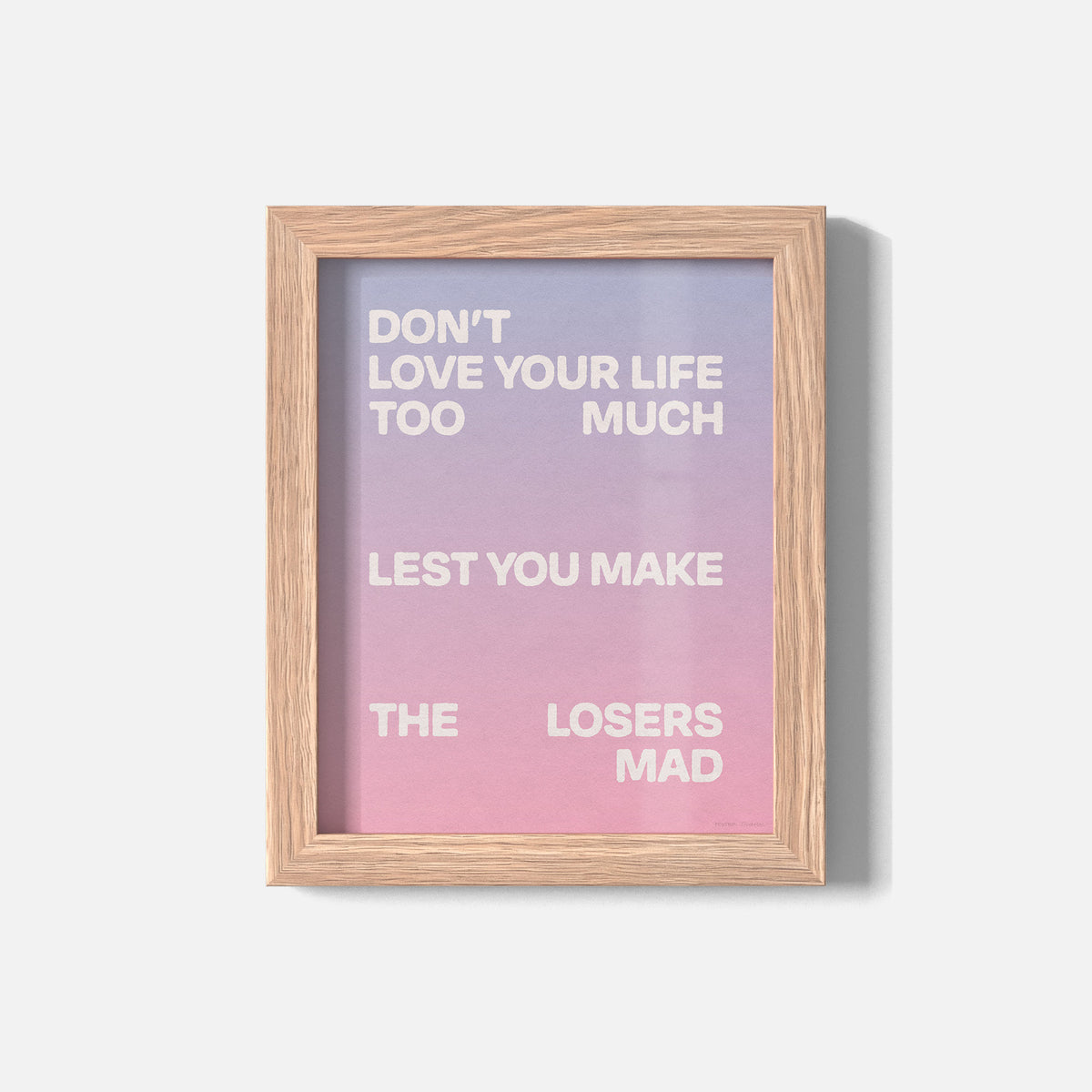 LOSERS PRINT