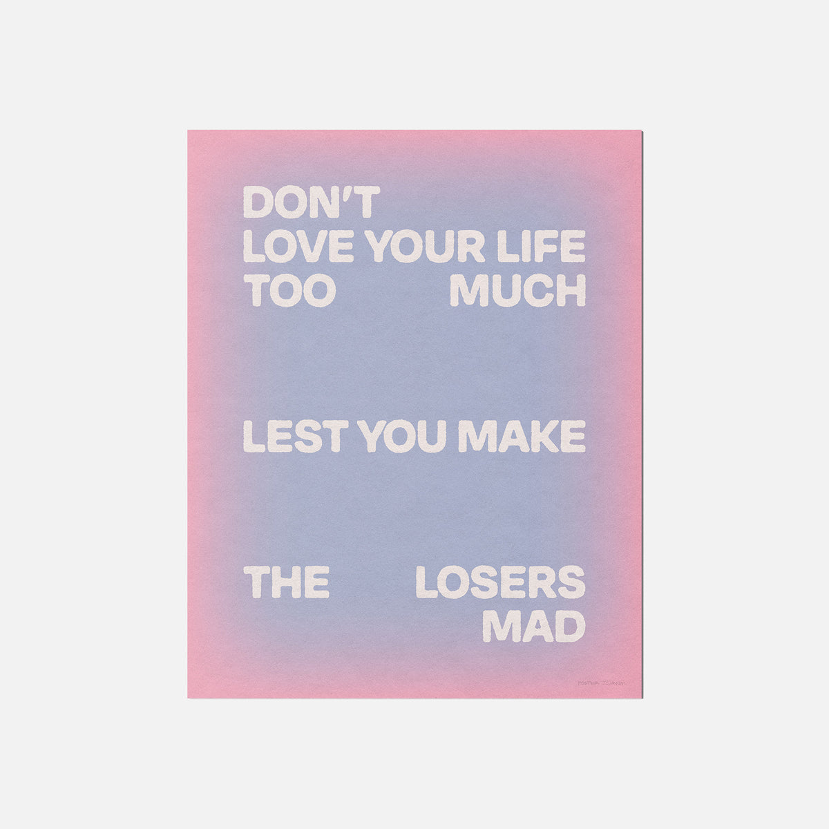 LOSERS PRINT