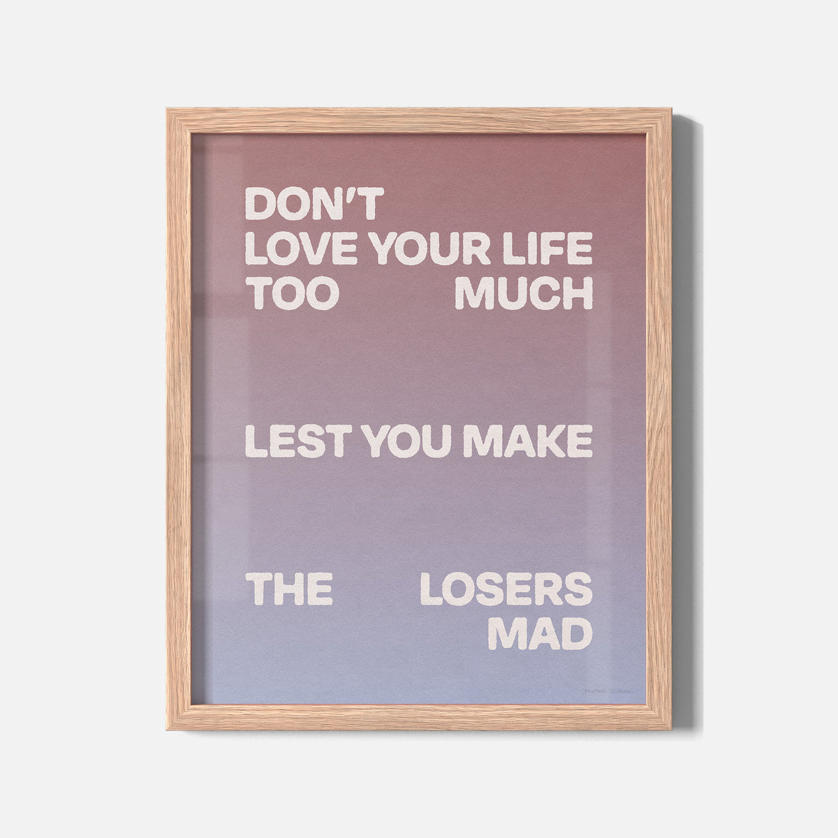 LOSERS PRINT