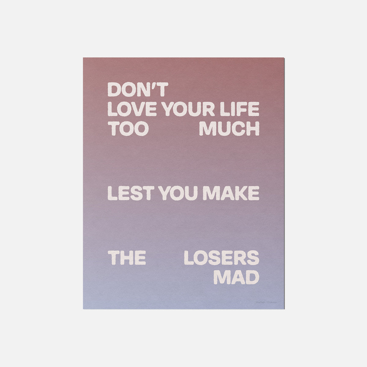 LOSERS PRINT