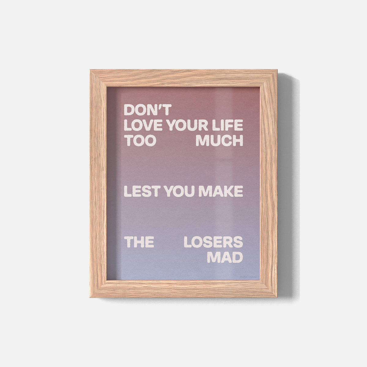LOSERS PRINT