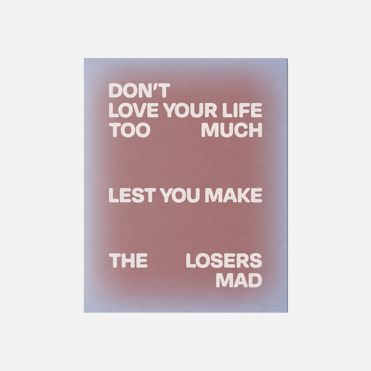 LOSERS PRINT