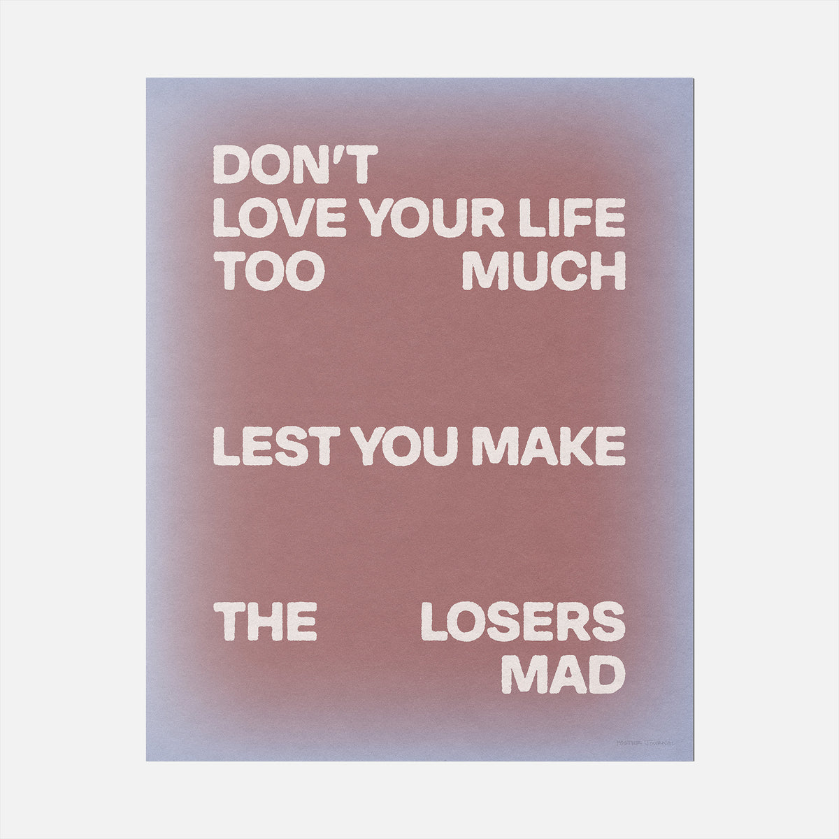LOSERS PRINT