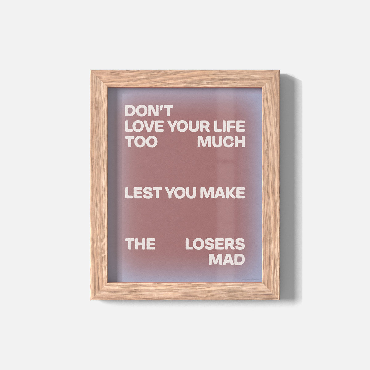 LOSERS PRINT