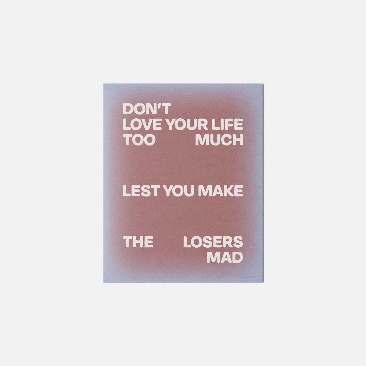 LOSERS PRINT