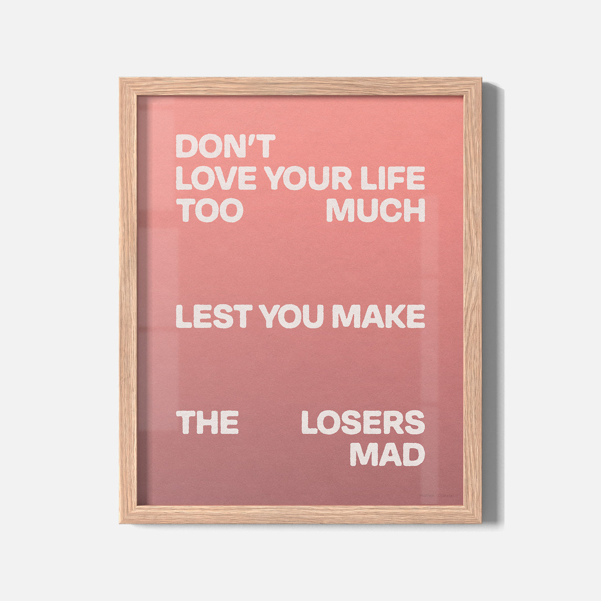 LOSERS PRINT
