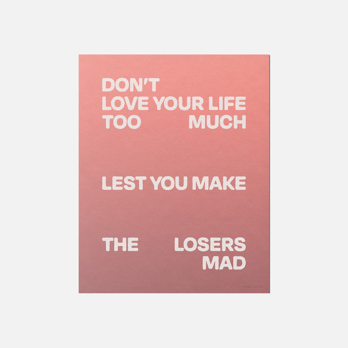 LOSERS PRINT