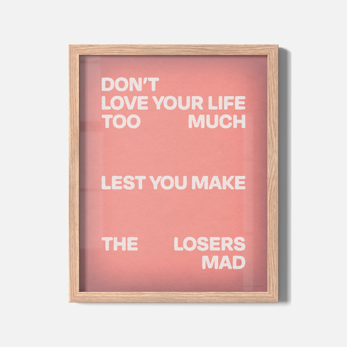 LOSERS PRINT
