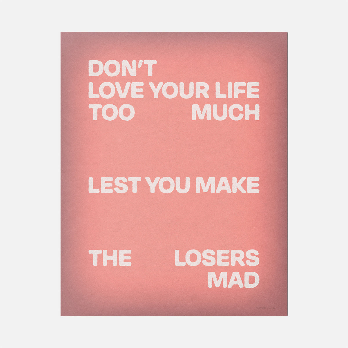 LOSERS PRINT