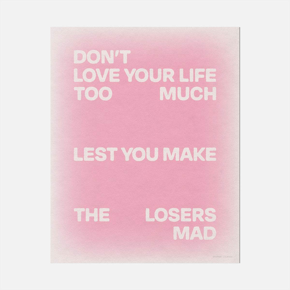 LOSERS PRINT