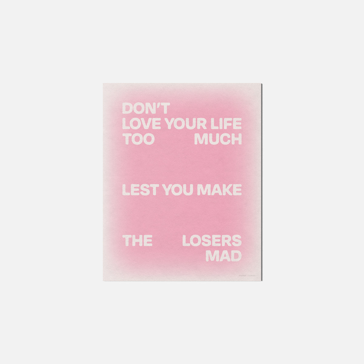 LOSERS PRINT