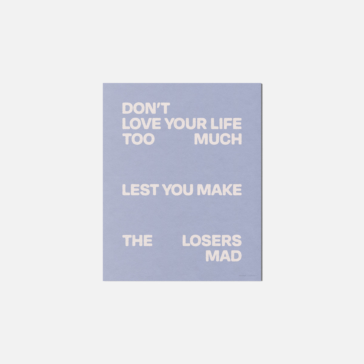 LOSERS PRINT