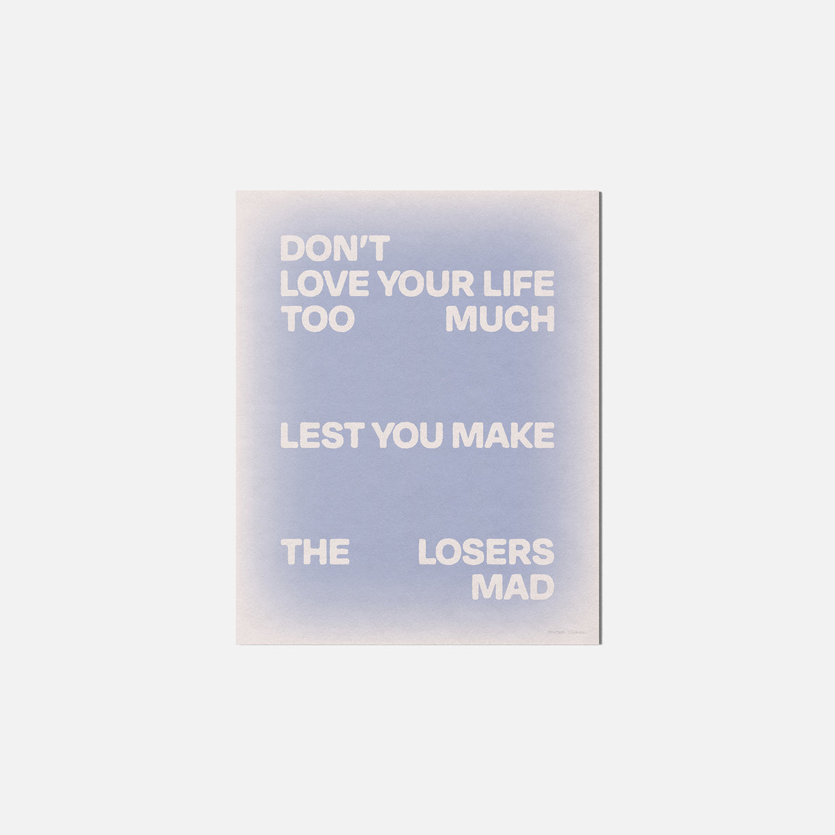LOSERS PRINT