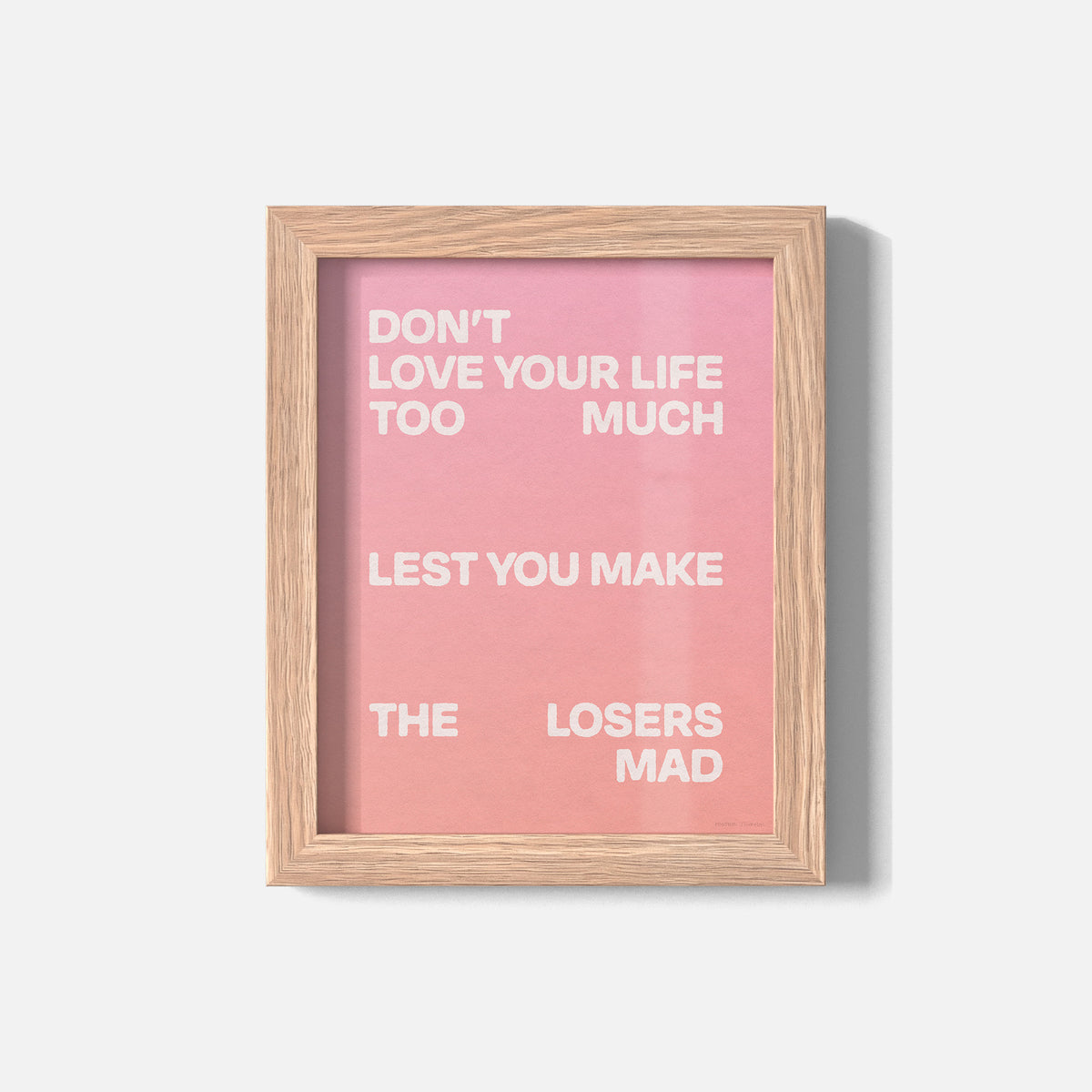 LOSERS PRINT