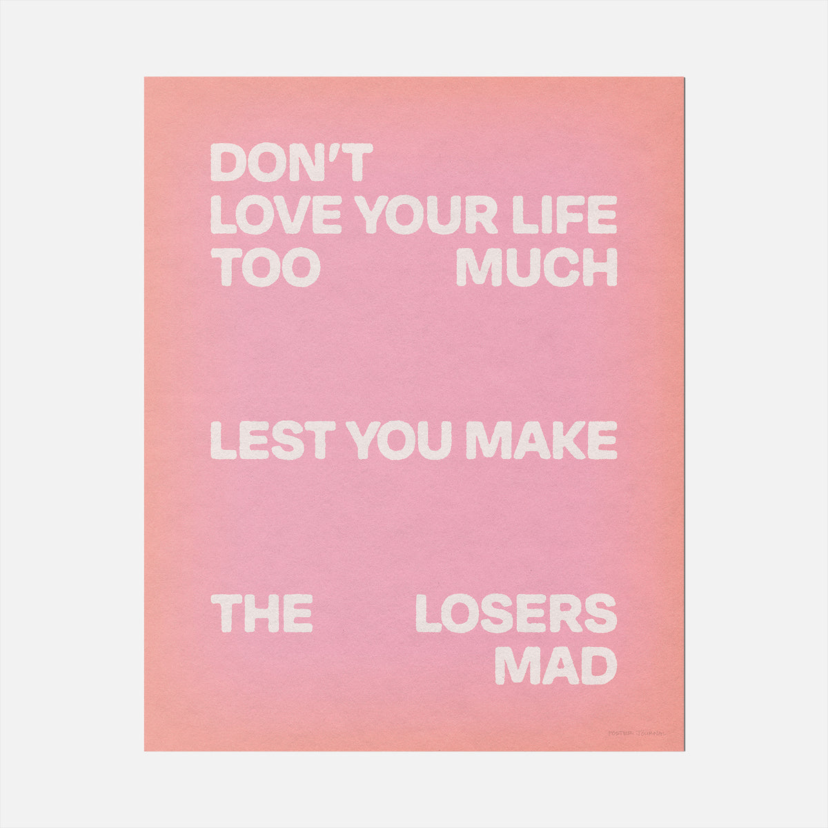 LOSERS PRINT