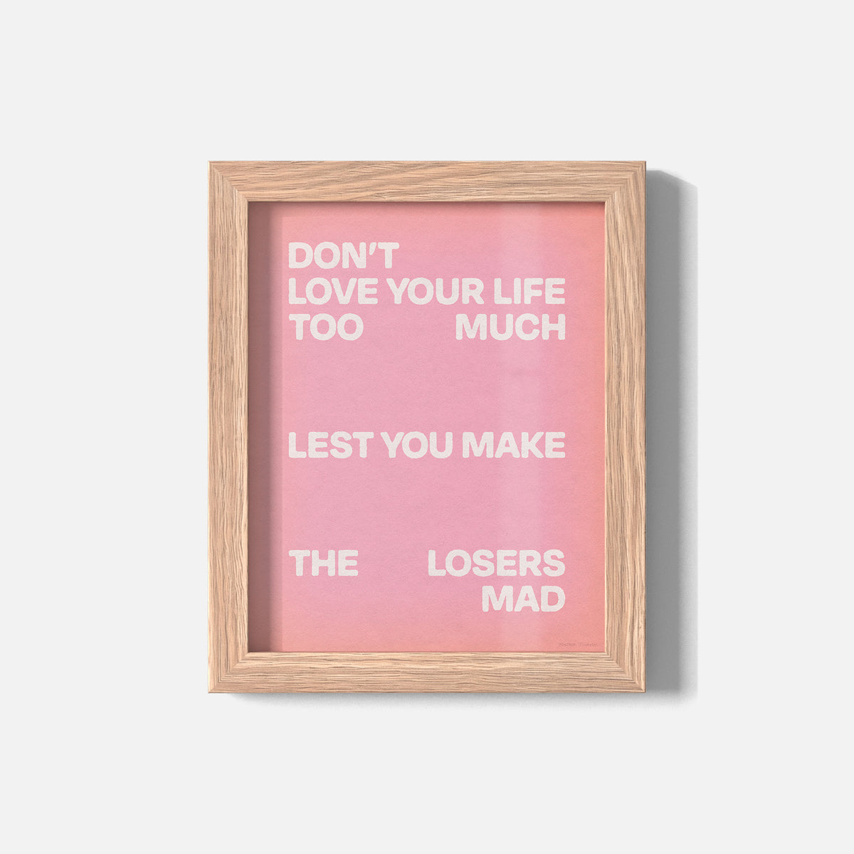 LOSERS PRINT