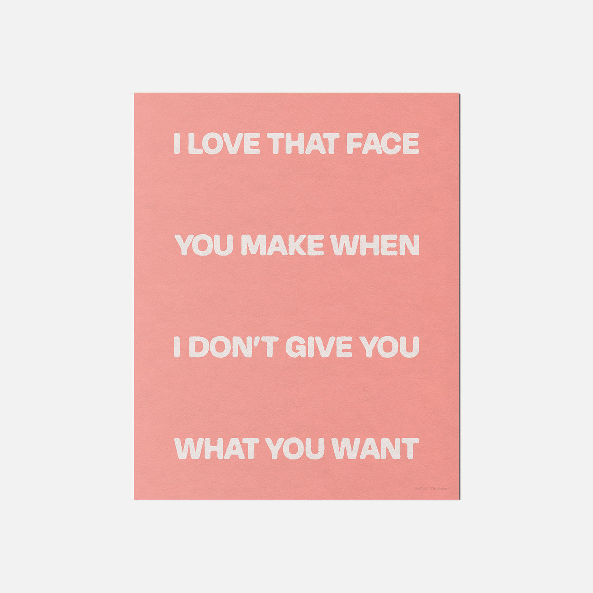 LOVE PRINT