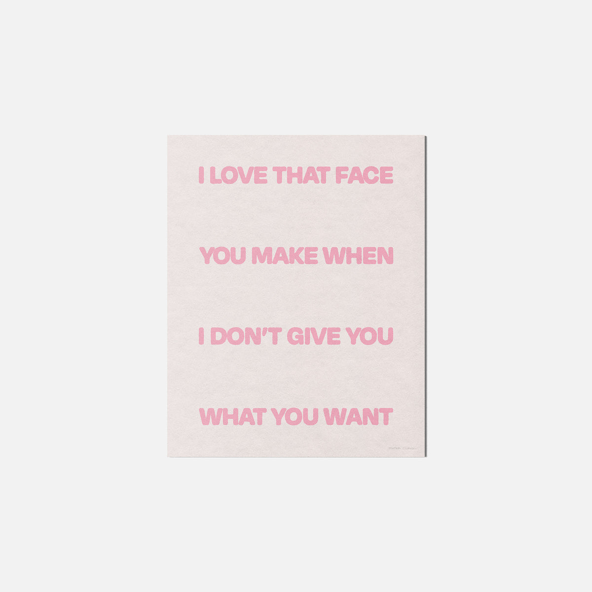 LOVE PRINT