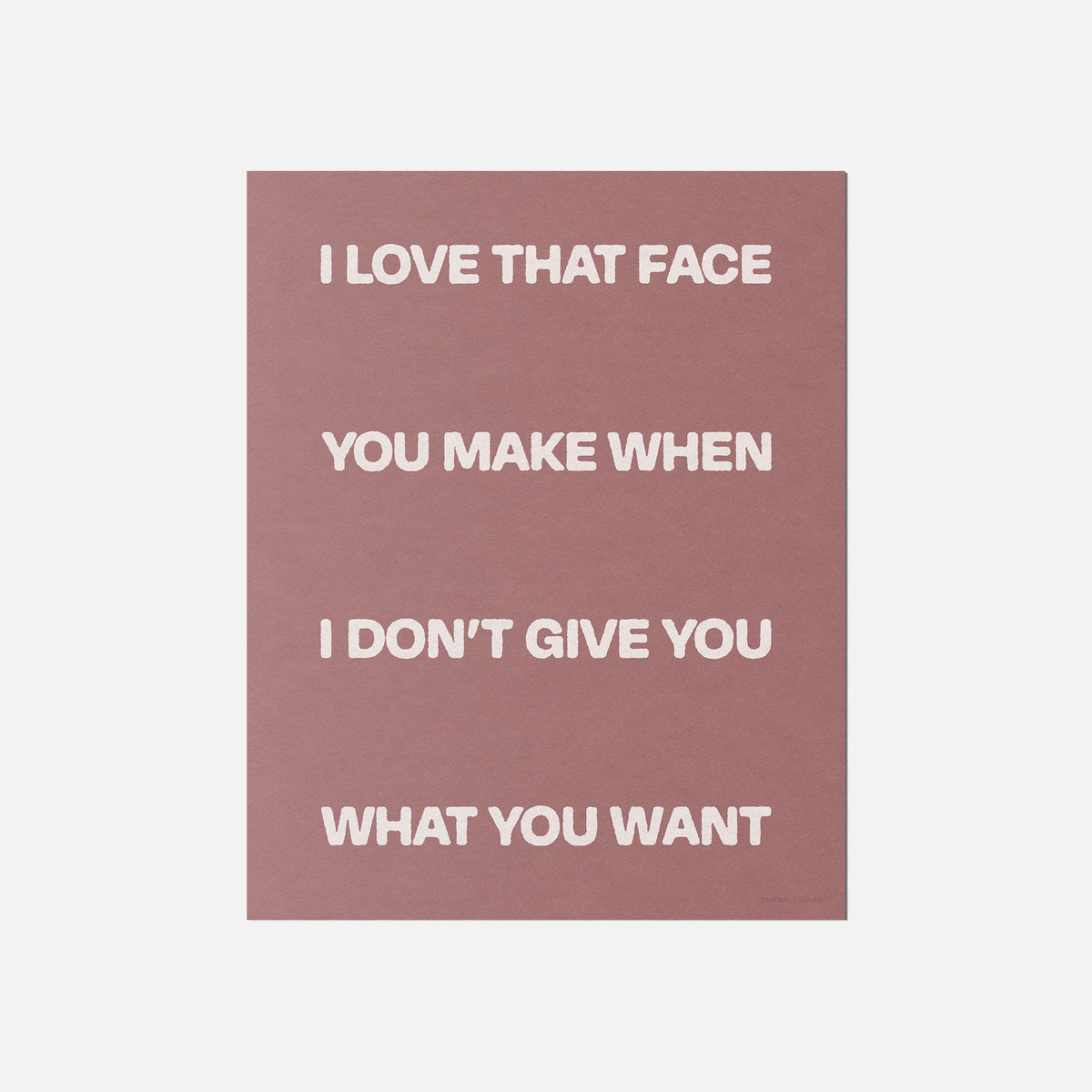 LOVE PRINT