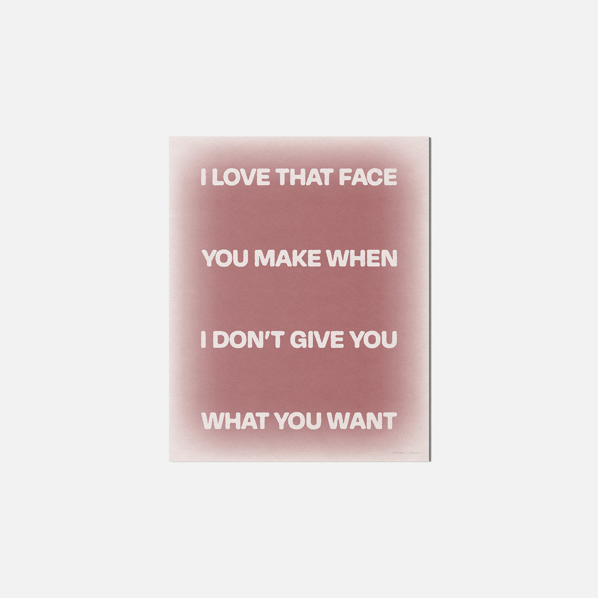 LOVE PRINT
