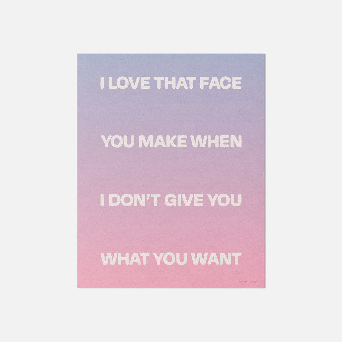 LOVE PRINT