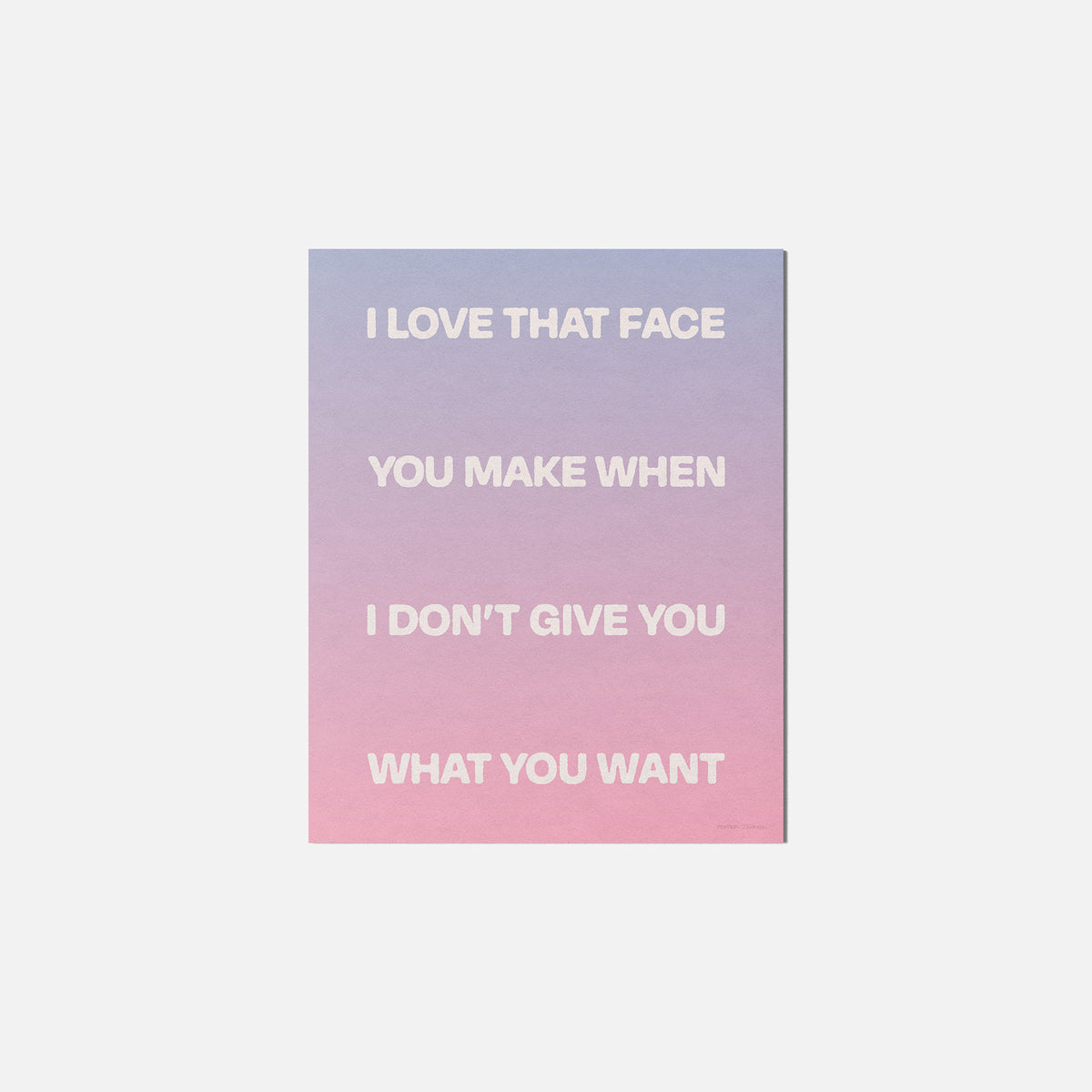 LOVE PRINT