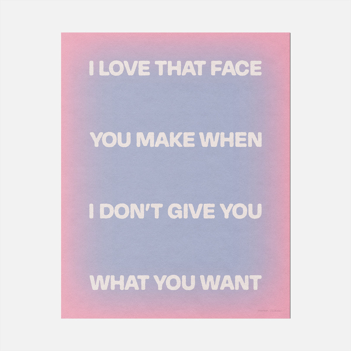 LOVE PRINT