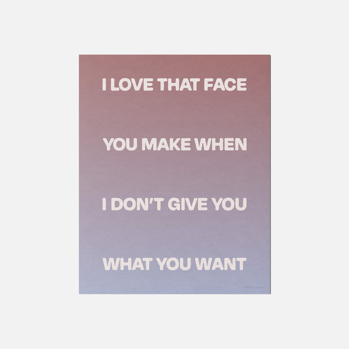 LOVE PRINT