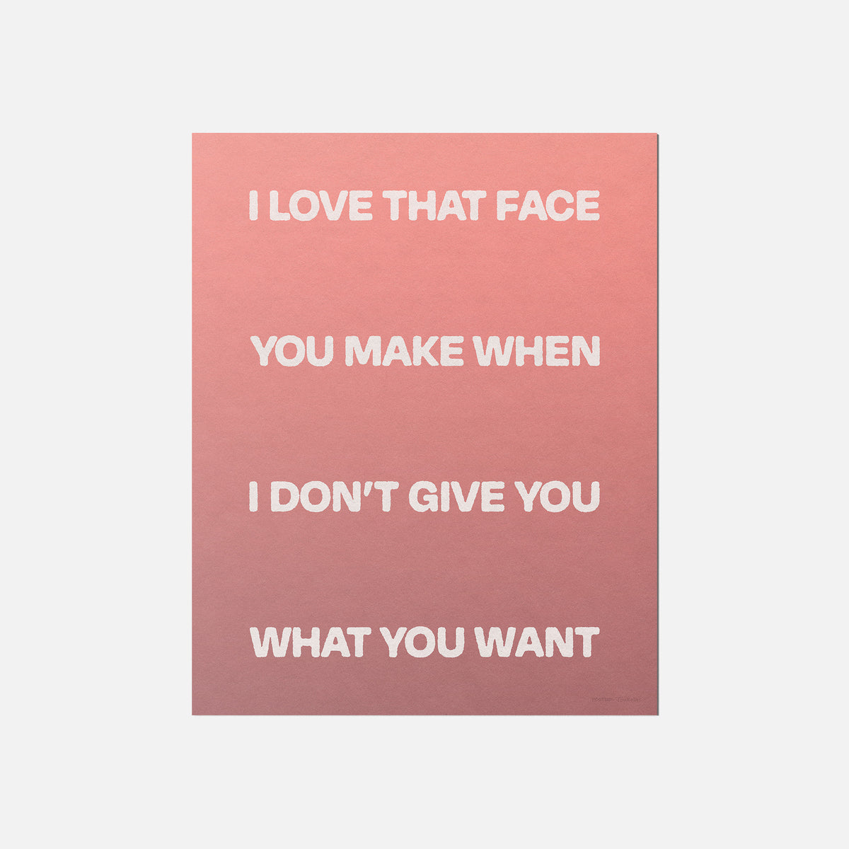 LOVE PRINT