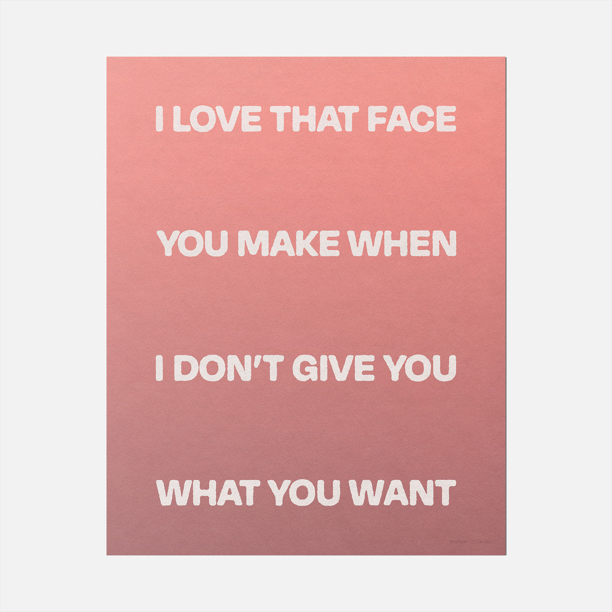 LOVE PRINT