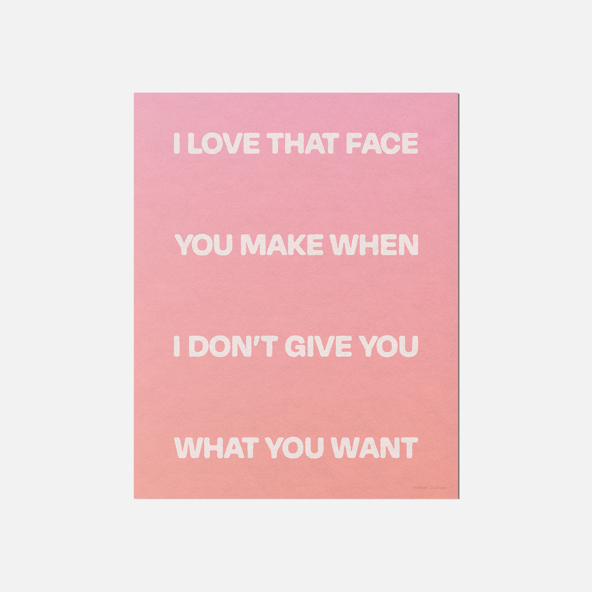 LOVE PRINT