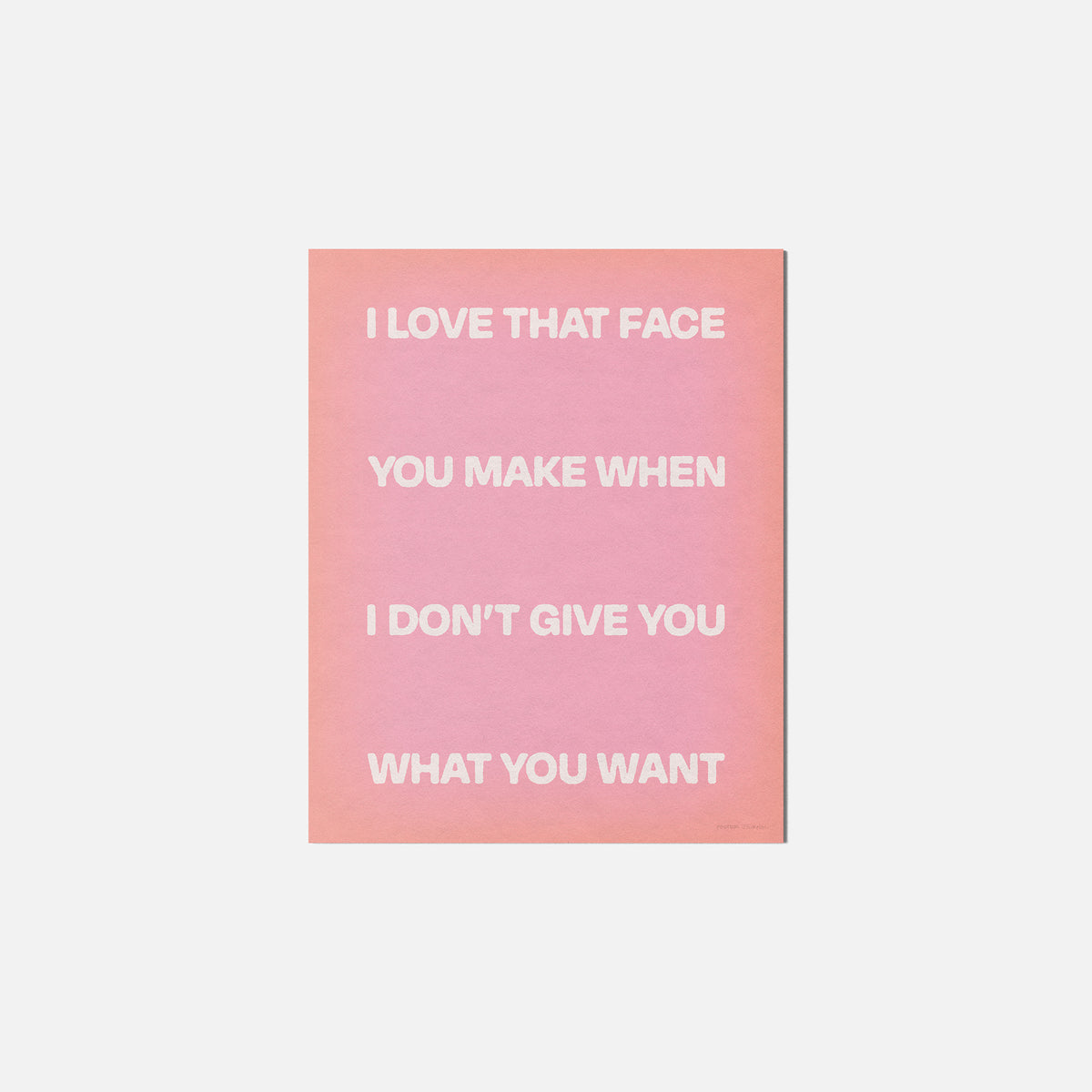 LOVE PRINT